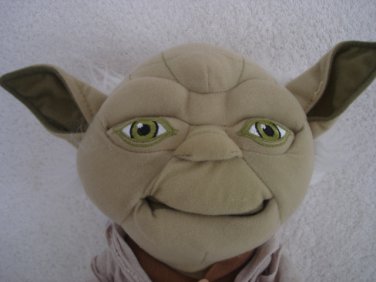 Star Wars Talking Yoda Plush Lucasfilm Underground Toys 2011