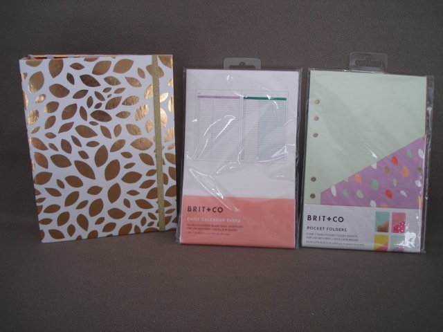 Organizer Planner Brit+Co With Refill Accessories Hustle Your Heart Out