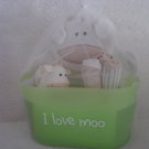 Bath Time I Love Moo Tub NEW