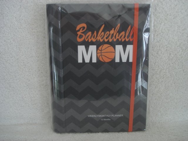 Organizer Planner Weekly Monthly Undated NEW Basketball Mom