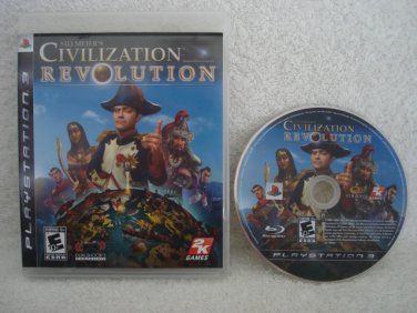Playstation 3 Sid Meiers Civilization Revolution