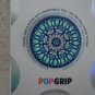 PopSockets PopGrip Butterfly Mandala Teal NEW