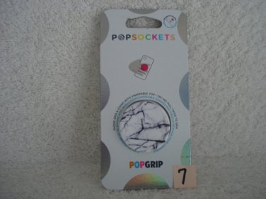 PopSockets PopGrip Dove White Marble NEW