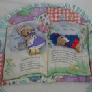 Nursery Headboard Cover Dolly Inc Baby Mary Beary & Little Bear Blue