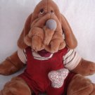 Wrinkles Dog Hand Puppet Ganz Bros 1981