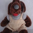 Wrinkles Dog Hand Puppet Ganz Bros 1981