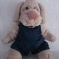 Wrinkles Dog Hand Puppet Ganz Bros 1981