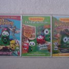 DVD’s VeggieTales 3 DVD's