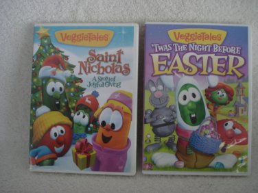 DVD&acirc;��s VeggieTales 2 DVD's