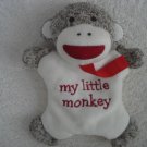 Infant Baby Nursery Baby Starters Pacifier Holder My Little Monkey Sock Monkey Infant Baby Nursery Baby Starters Pacifier Holder My Little Monkey Sock Monkey