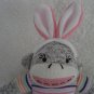 Sock Monkey with Bunny Ears Dan Dee Collectors