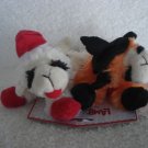 Pet Dog Toy LambChop Holiday Double Pack NEW Multipet International
