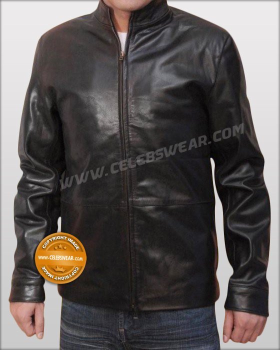 Minority Report Leather Classic Black Lambskin Jacket