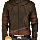 XMen Origins Logans Wolverine Brown Cool Leather Jacket