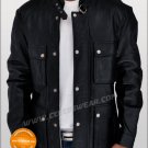 The Expendables Jason Statham Biker Leather Jacket