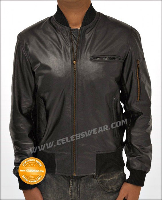 Wall Street Money Never Sleeps Leather Jacket