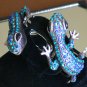 Rhinestones  Gecko Bracelet