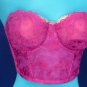 Hot Pink Boned Bra 34DD