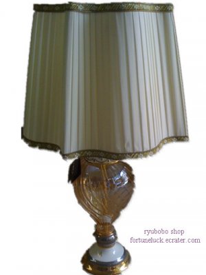 NEW 24" GLASS VASE TABLE LAMP