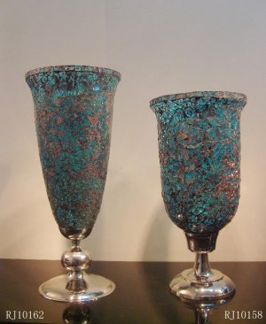 INDIA GLASS VASE-RJ10158