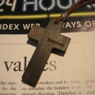 HOT!Fashion  Retro Pendant Black Cross Wood Long Necklace Gift(Free Shipping)