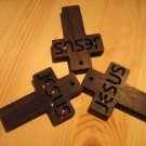 HOT!Fashion Retro Pendant Black Cross Wood Long Necklace Gift(Free Shipping)