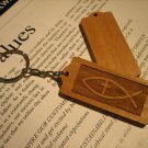 HOT!Fashion Wood keyring Gift(Free Shipping)NO2