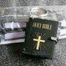 MINI BIBLE KEYRING(BLACK)