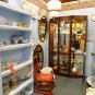 China Cabinet Furniture ,mirror background,glass shelves,glass doors