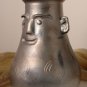 DEKORATIV BLACK CERAMIC FACE URNS