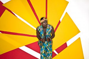 Sleeveless Multicolored Ankara Shirt