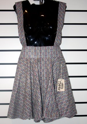 Grey Skirt with Suspemders