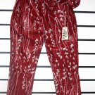 Maroon Tie Trousers