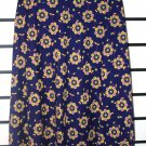 Blue Floral High Waste Long Skirt