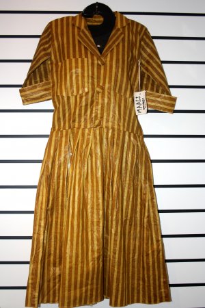 Mustard/Tan 60's Dress