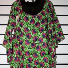 Lemon/Pink Ankara Print Top