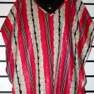Pink Stripy Ankara Print Top