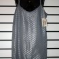 Silver Lace/ Satin Dress