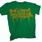 Predator Dub Assassins Bomber T-Shirt Green/Yellow