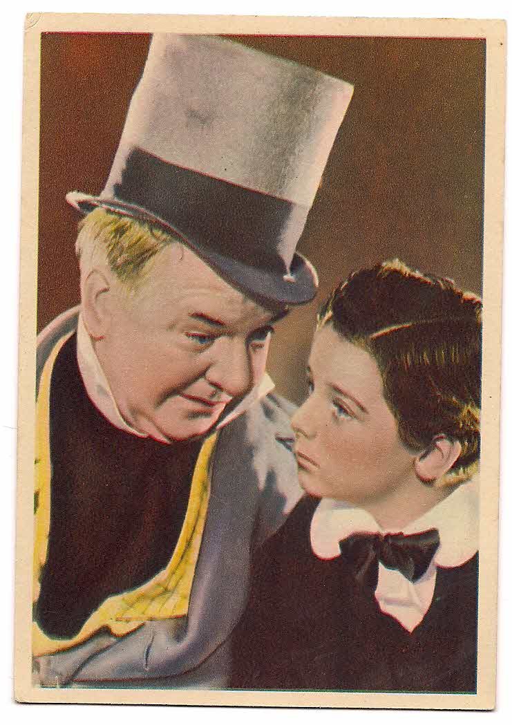 GODFREY PHILLIPS W.C. Fields and Freddie Bartholomew MINT CARD