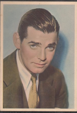 GODFREY PHILLIPS Clark Gable MINT CARD