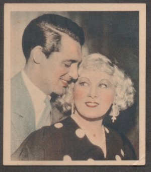 GODFREY PHILLIPS Mae West and Cary Grant MINT CARD SHOTS FROM THE FILMS