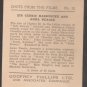 GODFREY PHILLIPS Sir Cedric Hardwicke and Anna Neagle MINT CARD SHOTS FROM THE FILMS