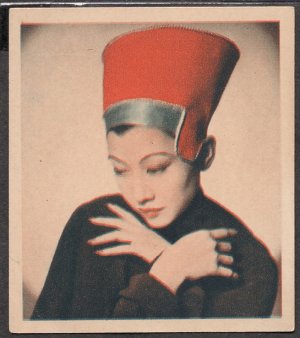 GODFREY PHILLIPS Anna May Wong MINT CARD SHOTS FROM THE FILMS