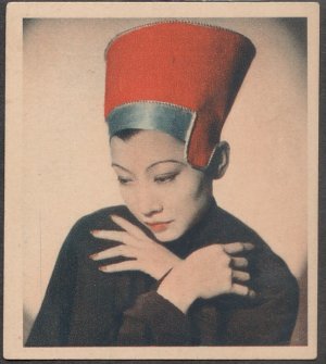 GODFREY PHILLIPS Anna May Wong MINT CARD SHOTS FROM THE FILMS