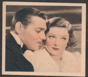 GODFREY PHILLIPS Clark Gable and Myrna Loy MINT CARD SHOTS FROM THE FILMS