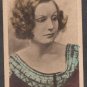 GRETA GARBO HAND COLORED NO 10 ABDULLA & CO LTD LONDON 193O CINEMA STARS TOBACCO CARD