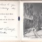 BRITISH EMBASSY ,HELSINKI CHRISTMAS GREETINGS USED GREETING CARD RARE VINTAGE