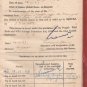 VINTAGE BRITISH INDIA 1945 SHOOTING LICENCE RARE