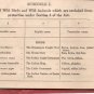 VINTAGE BRITISH INDIA 1945 SHOOTING LICENCE RARE